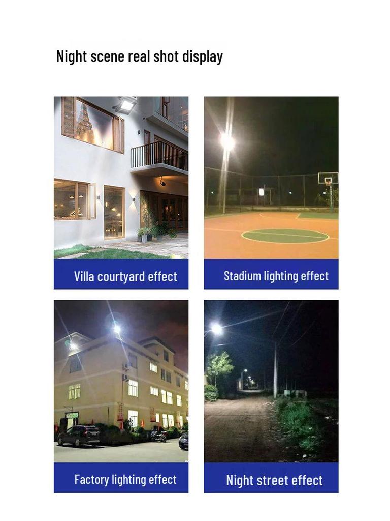 Super Bright Solar Lights for Outdoor Courtyard and Rural Doorways