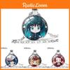Trendigt Demon Slayer-halsband Med Tanjiro Och Shinobu Karaktärsdesign För Anime-fans