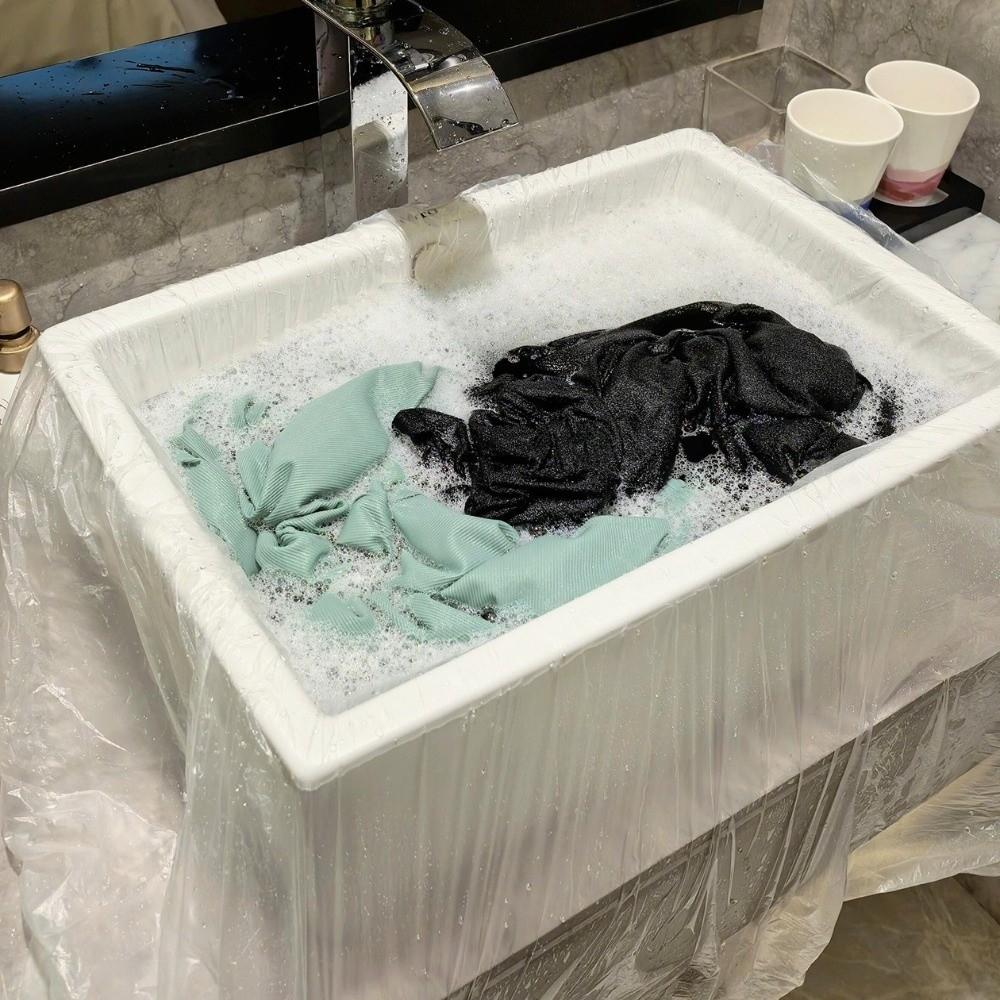 5pcs/set Disposable Isolation Film Anti-Dirt Anti-Fouling Cover  Hotel Travel Washing Use