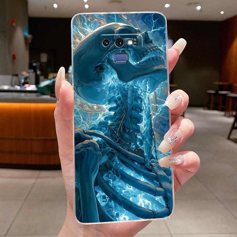 Casing For Samsung Galaxy Note 9 Note 8 Luxury Dragon Cute Cool Boys Girls Transparent Silicone Soft TPU Phone Case Back Cover
