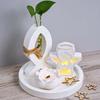 Cute Angel Silhouette Lamp Ornament Mold DIY Gifts Storage Box Silicone Molds For LED Light Plaster Resin Craft Making Tools