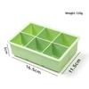 Food Grade Silicone Ice Tray 4/6 Grid Large Cubes Perfect for Summer Parties