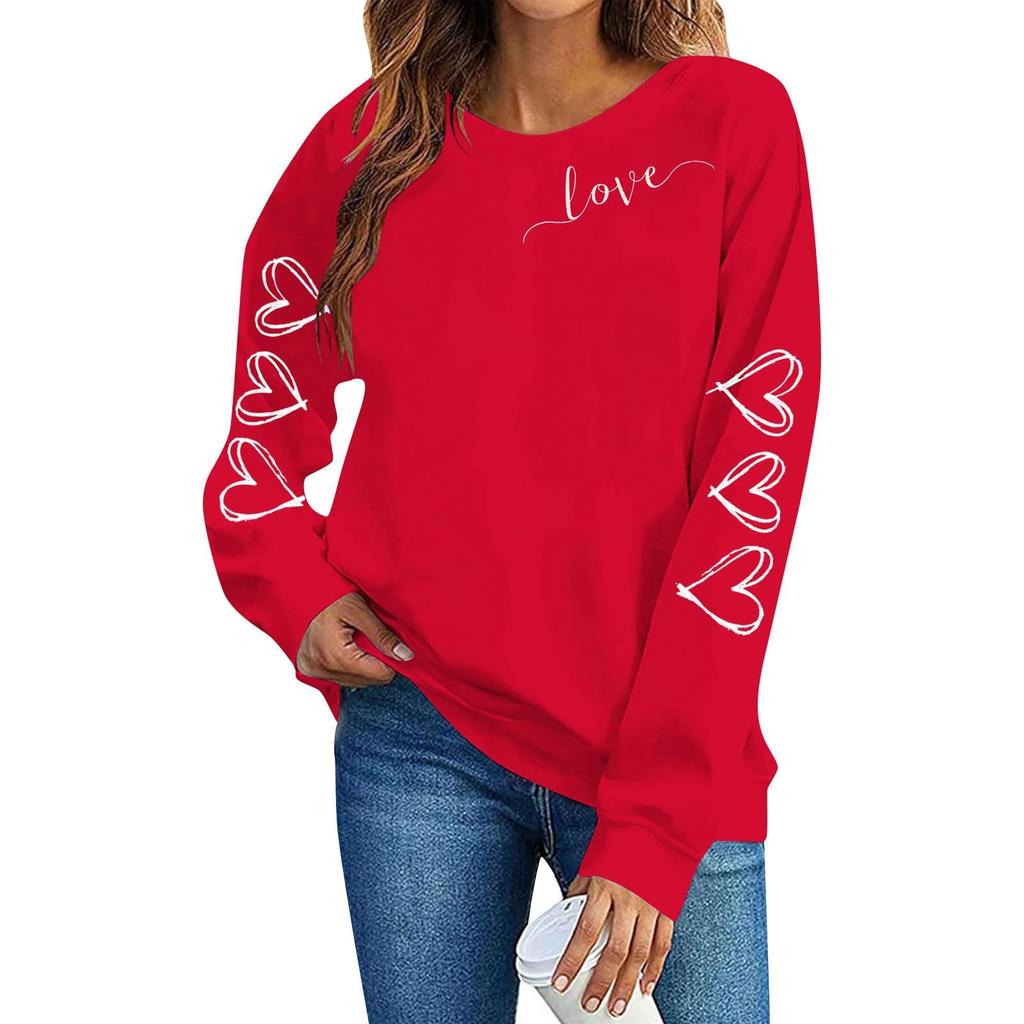 Fashionable Women's Loose Casual Daily Plus Size Long-sleeved Hooded Sweatshirt