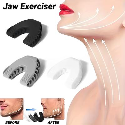 U Shape New Facial Jaw Exerciser And Neck Toning Jawline For Men Women Face Muscle Trainin Resistance Levels Double Chin Reducer