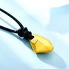 Vietnamese Gold-Plated Love Wishing Stone Pendant for Couples – Trendy Men's and Women's Hanging Ornament