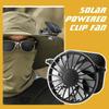 Lightweight Cooling Fan Portable Mini Hat Fan Unisex Solar Powered Fan  Outdoor