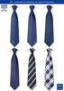 [Enlision] Business Tie Set of 6, Formal Tie Set with Pocket Square, Blue Tie, Brand Name Gift for Men, T6-01