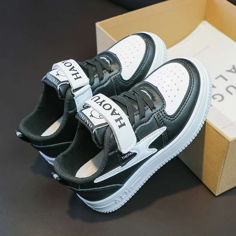 

School starts 2025 new girls shoes sports board shoes casual shoes middle school and older students running 27 (inner length 17cm) чёрный