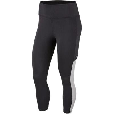 Retro Sports Casual Breathable Tight Pants Women Bottoms Black BV4606-010