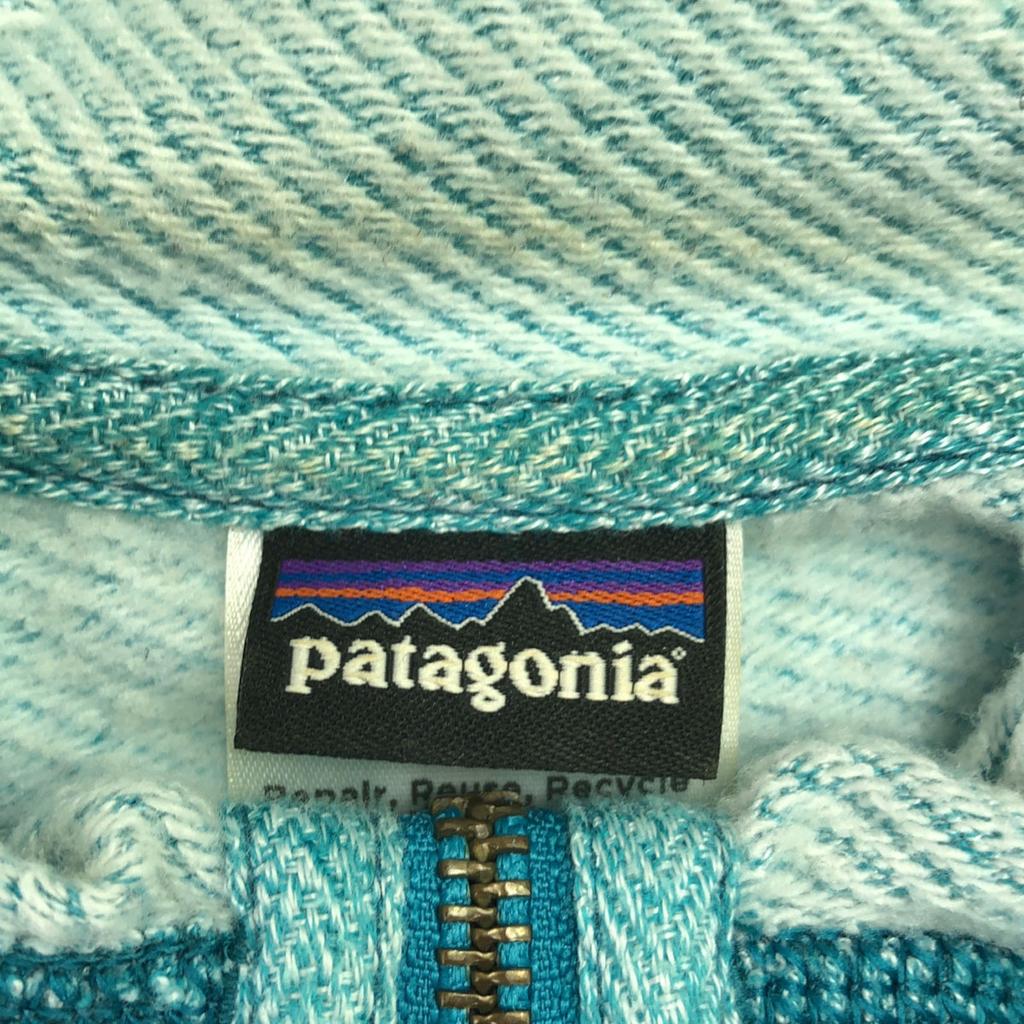 Patagonia 54490SP14 Logo Embroidery Long Sleeve Cloudstack Hoodie Sweatshirt Zip Hoodie Women Used