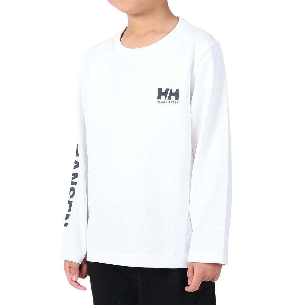 K L/S Футболка с буквой Чистый белый 140