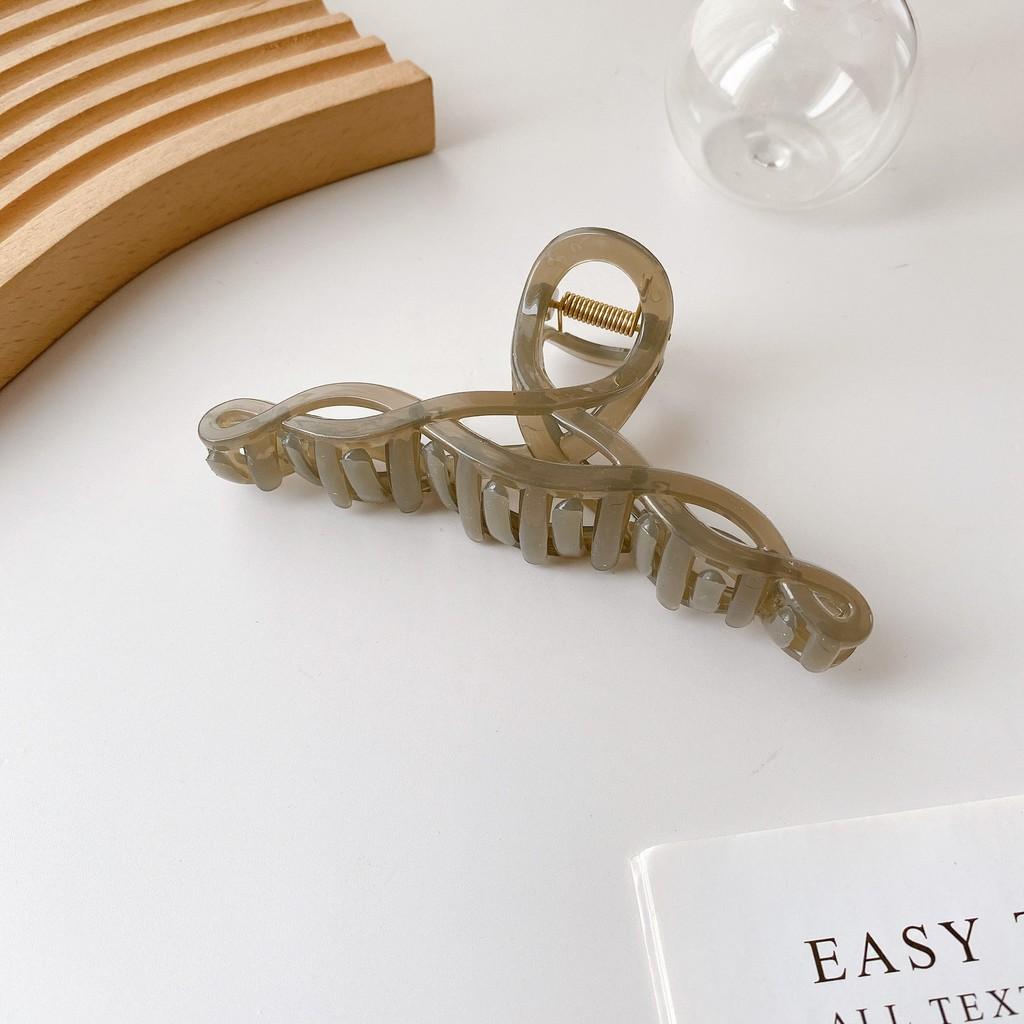 Elegant Vintage 13cm Hair Claw Clip For Women Retro Aesthetic Accessory In Colors Multiple