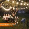 10/20 Bulbs LED Solar String Lights Fairy Waterproof Patio Lamp For Outdoor Party Decoration Holiday Garland Garden Lamps