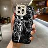 Luxury Retro Gothic Girl Angel Phone Case For iPhone 17 Air 16 Pro Max 16E 15 14 Plus 13 12 11 X XS XR Shockproof Silicone Cover
