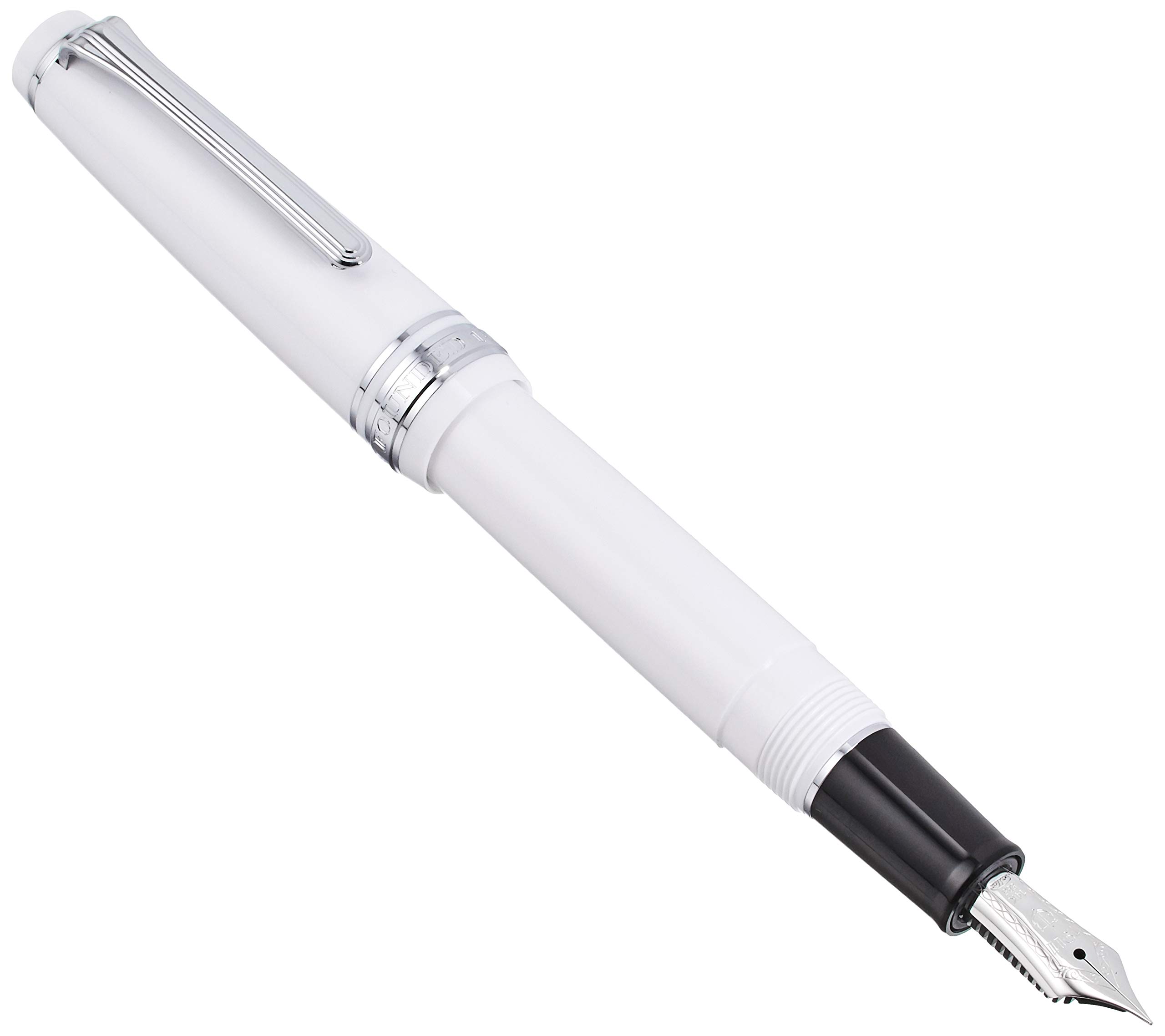 

Sailor Fountain Pen Professional Gear Slim Silver White Extra Fine 11-1222-110