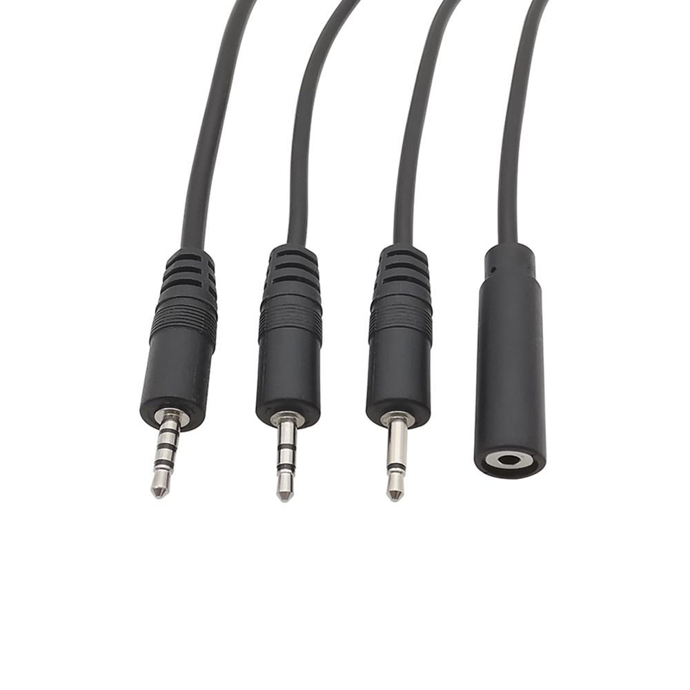 1 Stück 2,5 mm/3,5 mm Mono Stereo AUX-Stecker 2/3/4 Pins DIY Audio-Verlängerungskabel Stecker Buchse