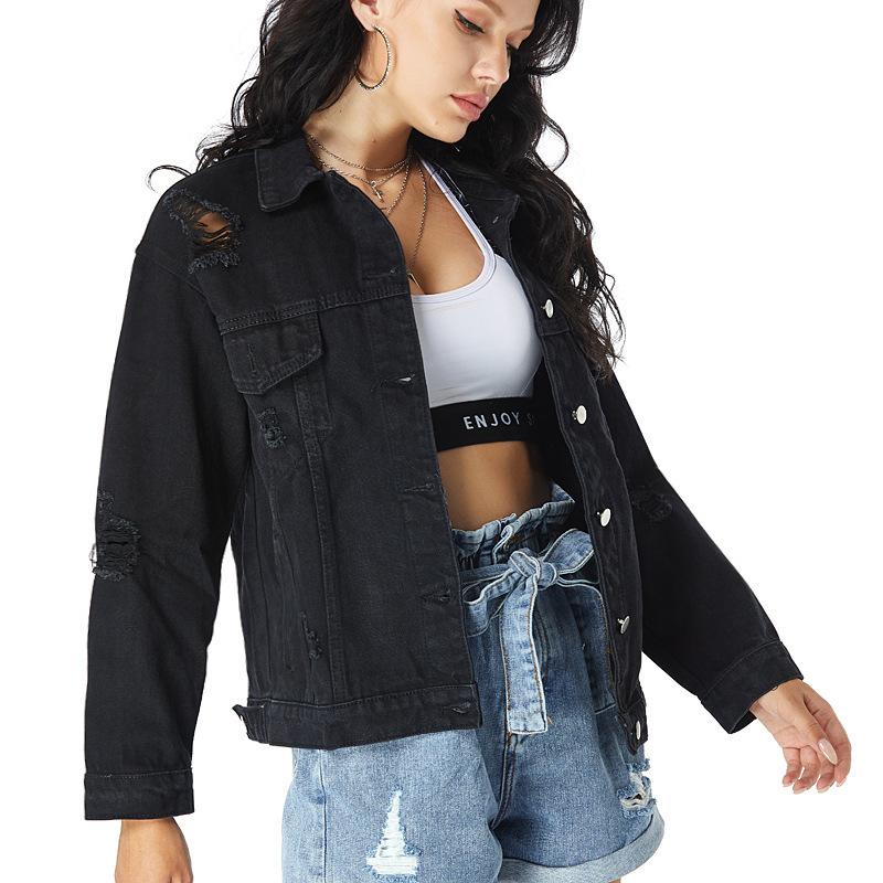 Buy 2021 Cross-Border Black Denim 