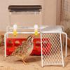 Premium-Chicken Water Feeder 800Ml Automatic Water Dispenser Double Sealed Water Dispenser For Chickens, Ducks