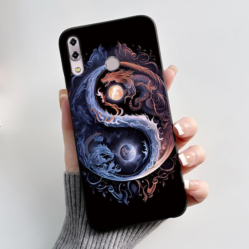 Für ASUS Zenfone 5 ZE620KL ZF620KL X00QD 5z ZS620KL Z01RD Hülle Luxus Süßes Liebes Kaninchen Lustig Schwarz Weiche TPU Silikon Rückseite