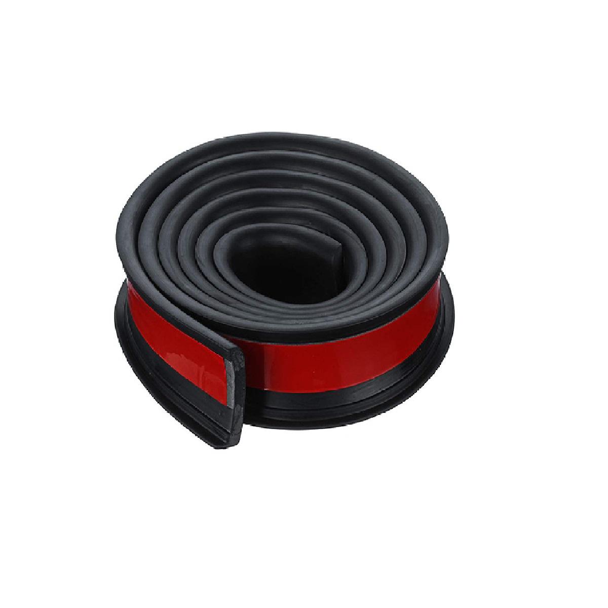 

Универсальная пара 1,5 м x 2,5 см резиновая отделка брызговика автомобиля молдинги для защиты колесных арок карбоновая черная защита колес наклейка на колесо