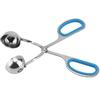 Stainless Steel NOn Sticky Meatballs Rice Balls Clip Maker Mold Kitchen Tool (Blue)