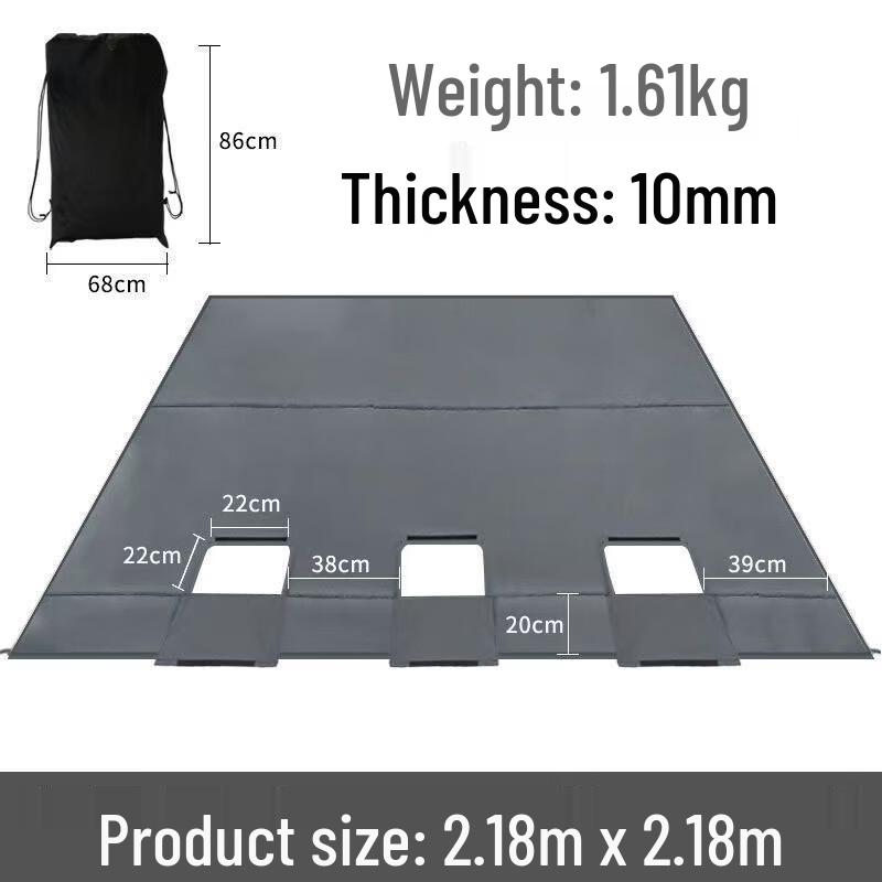 Lion Search Thickened Ice Fishing Tent Floor Mat