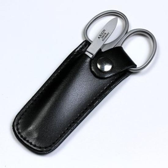 

Набор для ухода за волосами AXiON Германия, ножницы для носа, прямые лезвия, ультратонкие, в футляре из натуральной кожи, Золинген, 2 предмета (Ultimate + пинцет) #slg008995fba