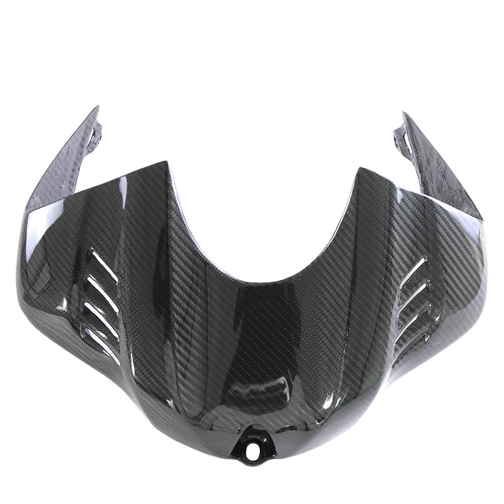 Yamaha R6 Carbon Fiber Mod Kit: Fuel Tank Cap & Rear Fender (2017+)