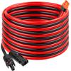 Solar To XT60i Cable 12AWG 25FT Solar Panel To XT60i Adapter Connector XT60i-F Extension Cable for Portable Power Station Solar Generator