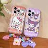 Cover For OPPO Realme C85 PRO C83 16 15 Pro 14 5G 5 5i C67 C63 C65 C21Y C35 5G  Y2K Hello Kitty Sanrio Kuromi Pom Pom Purin Case