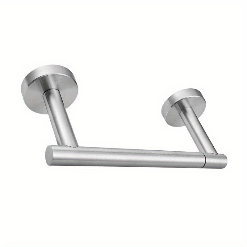 Toilet Paper Holder Pivoting Tissue Roll Holder, Stainless Steel Toilet Paper Organizer Rotating Round Toilet Paper Hanger