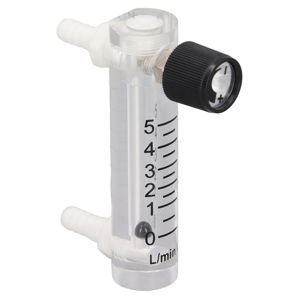 0‑5LPM Adjustable Air Flow Meter High Accuracy Flowmeter with Scales Panel Mount Type