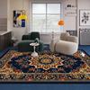 European Style Floral Design Living Room Rugs Room Decoration Aesthetic Cloakroom Luxury Carpet Soft Non-slip Sofa Table Mat