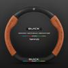 Genuine Leather Steering Wheel Cover for Buick: Encore, Verano, Excelle, Regal, LaCrosse, GL8