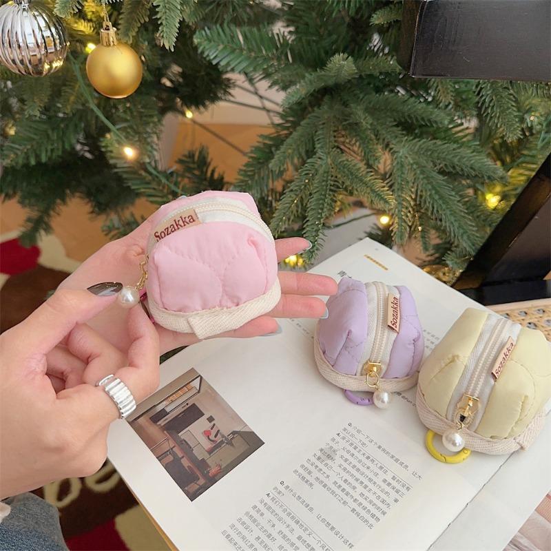 31221 cute cartoon new earphone protective case quilted soft case for AirPods protective case earphone bag