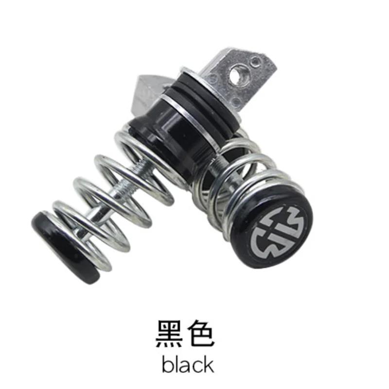 Motorcycle Electric Car With Spring Foot Rest Universal Fold Pedal Behind The Footrest Pedal Foot-Peg