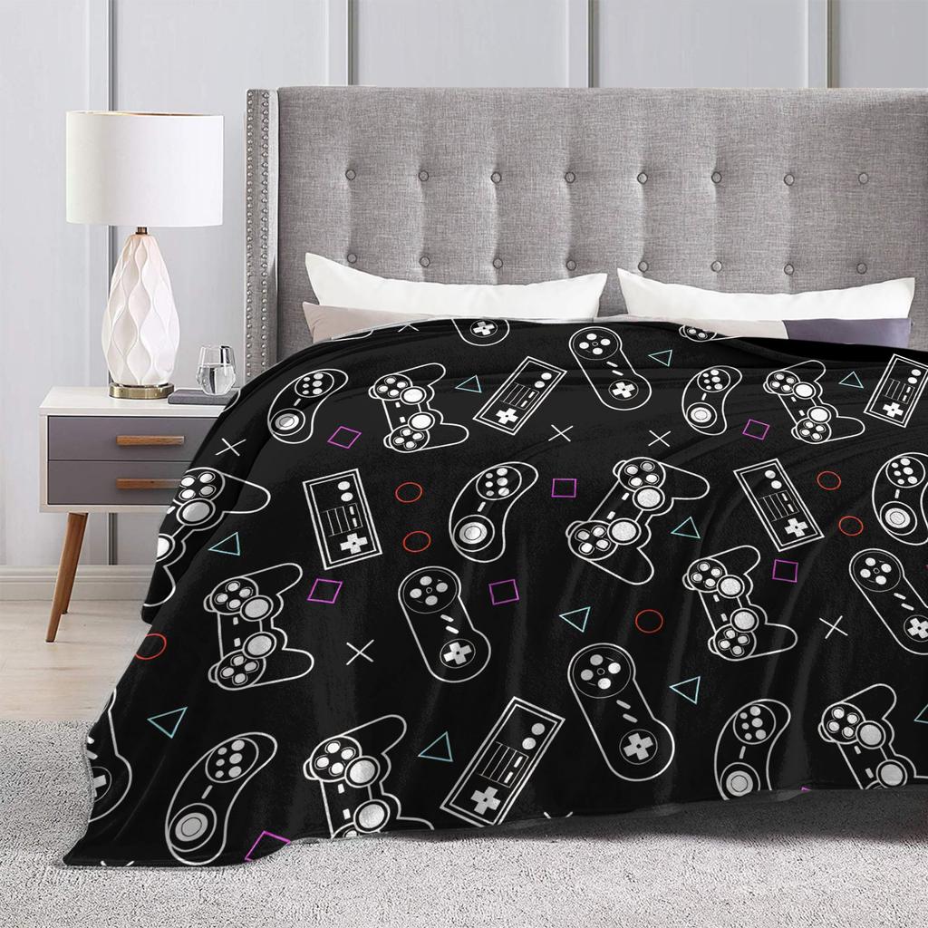 Galaxy Sunglasses  Plush Blanket Kids  Flannel Bedding Throws For Home Decor Warm Soft Design Quality Bedspread Gift