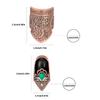2Pcs Retro Metal Thimble Finger Tip Protector Ergonomic Finger Guards For Adult Beginner Hand Sewing Quilting Embroidery