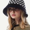 SLEEPYSLIP CHESSBOARD BLACK BUCKET HAT