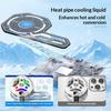Magnetic Phone Cooling Pad Built-in Coolant Fast Heat Dissipation Lightweight for Phone Gaming Live Broadcast