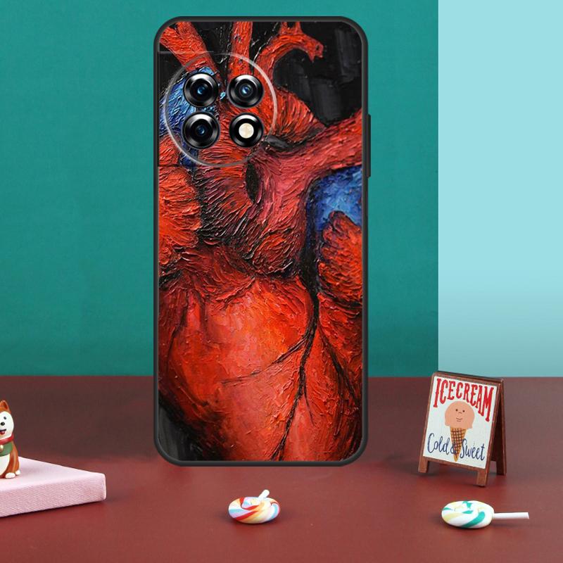 

Medical Human Organs Meridian Art Case For OnePlus 13T 10T 8T 10R 12R 13R 15 13 12 11 10 9 Nord 5 CE 2 3 4 Lite N20 N30 Cover OnePlus 10T