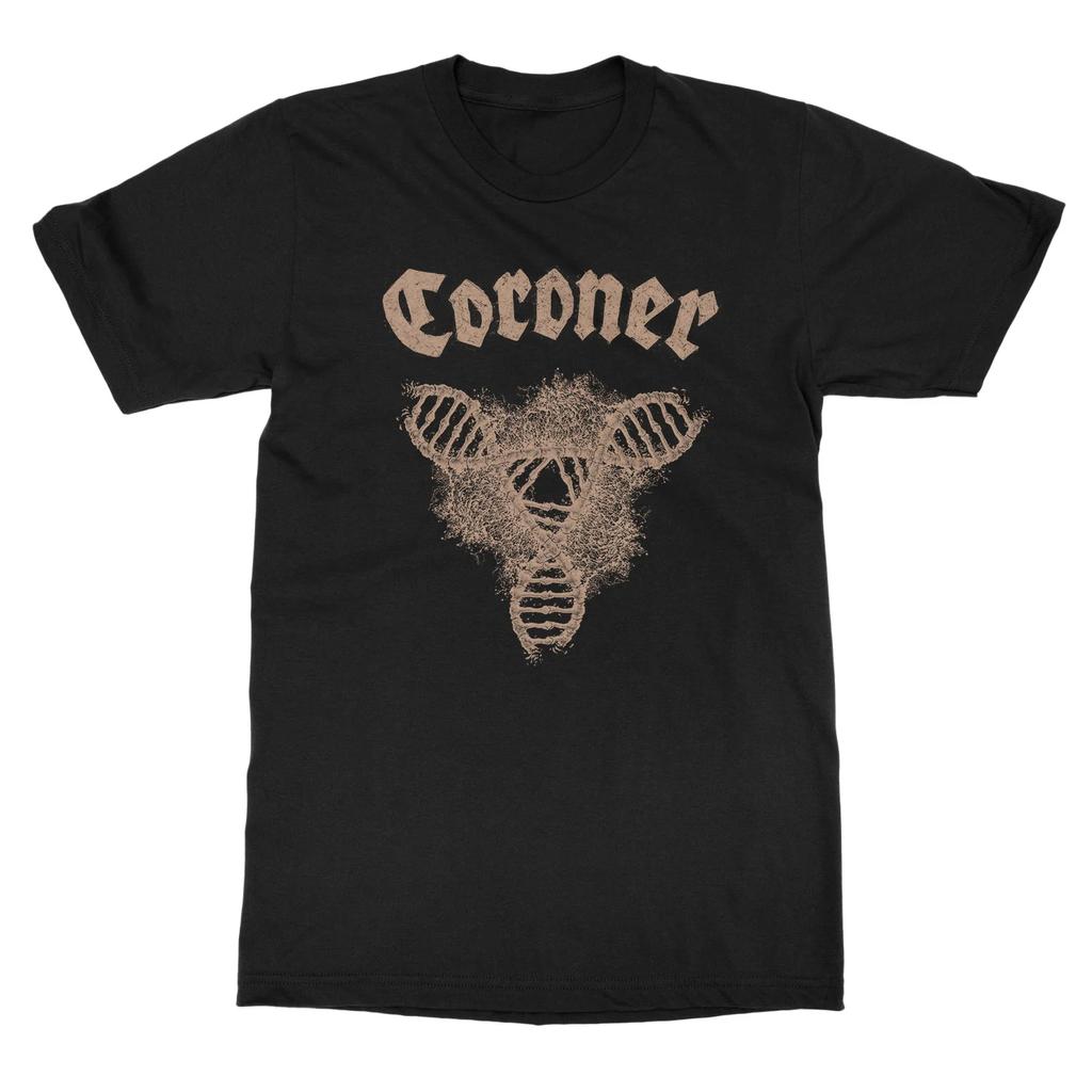 Coroner Skull 2022 Tour Leisure Tshirt Luxury Brand for Men and Women