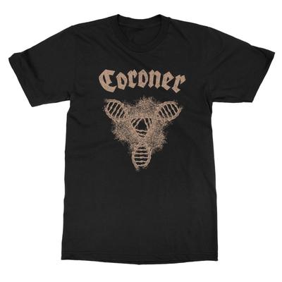 Coroner Skull 2022 Tour Leisure Tshirt Luxury Brand for Men and Women Top 2026