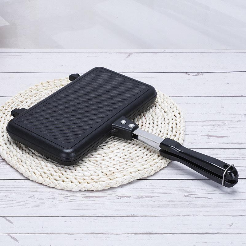 Dual-Sided Non-Stick Detachable Sandwich Grill & Frying Pan