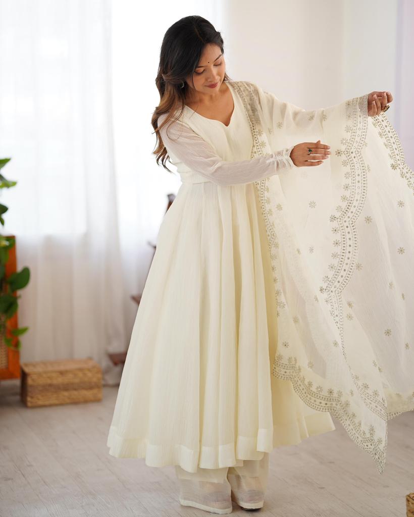 Women Designer Party Wear Look Salwar Suit Gown Set Indian Bollywood Anarkali Ethnic Dress