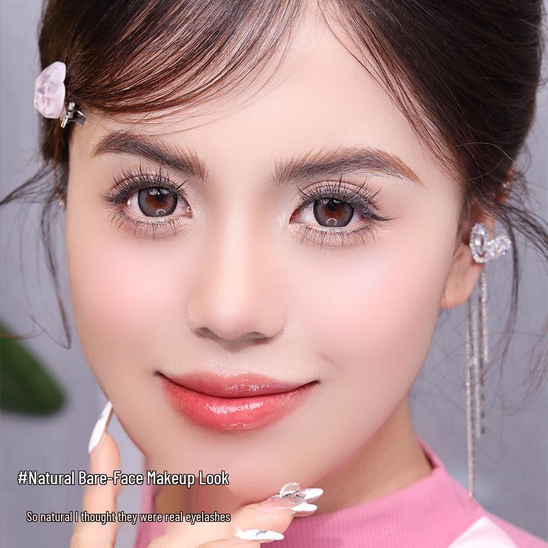 Yu Xiaoya Large Capacity Easy-Apply No-Glue Three-Step Natural False Eyelashes