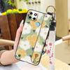 Dirt-resistant Fashion Design Phone Case For OPPO Realme C21Y/C25Y Waterproof Phone Holder Wrist Strap Kickstand Lanyard