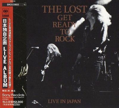 CD LOST  Get Ready To Rock  Live In Japan SRCS5903 SONY 1992 Japan Rock Used
