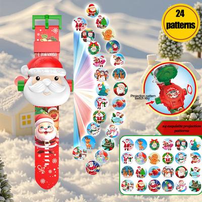 Cartoon Halloween Watch 24 Kinds of Projection Patterns Children's Perfect Holiday Gifts Fun Children's Watches.