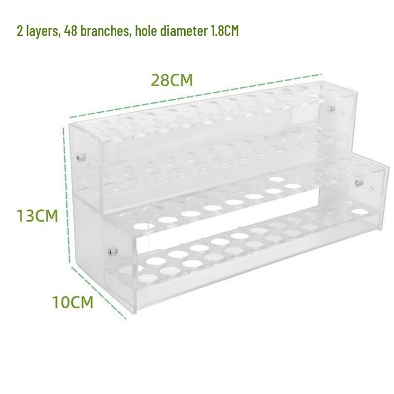 Acrylic Transparent Pen Holder: Large Capacity Desktop Organizer Stand for Stationery Storage and Display.